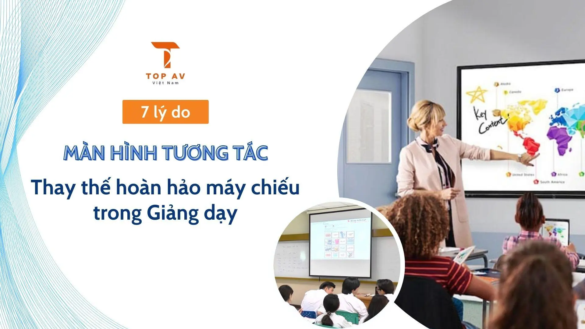 7 Lý do Màn Hình Tương Tác Đánh Bại Máy Chiếu Trong Giảng Dạy Hiện Đại